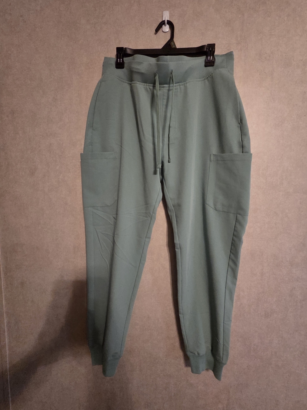 Relaxed Sage Green Drawstring Women's Jogger Pants